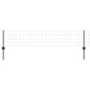 vidaXL Cl&ocirc;ture avec poteau Vert 0,4 x 10 m Acier et PVC