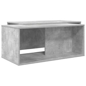vidaXL Ensemble de tables basses 2 pcs Gris b&eacute;ton Bois d'ing&eacute;nierie