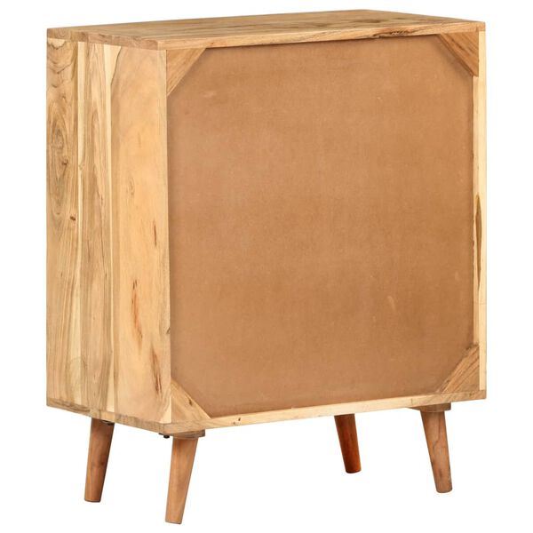 vidaXL Buffet 60x35x75 cm Bois d'acacia massif
