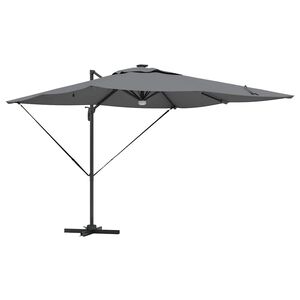 vidaXL Parasol Roma Anthracite 286 x 284 x 270 cm
