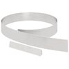 vidaXL Bordure de Pelouse 450 x 10 cm Acier inoxydable Argent