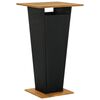vidaXL Ensemble de bar de jardin 5 pcs et coussins R&eacute;sine tress&eacute;e Noir