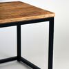 LABEL51 Ensemble de 2 tables basses Frisk bois/noir
