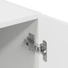 vidaXL Ensemble d'armoires de cuisine 3 pcs blanc bois d'ing&eacute;nierie