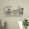 Homemania &Eacute;tag&egrave;re murale Airy 100x22x50 cm Blanc