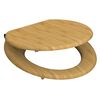 SCH&Uuml;TTE Si&egrave;ge de toilette fermeture en douceur NATURAL BAMBOO