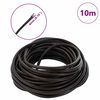 vidaXL Corde en Cuir Marron fonc&eacute; &Oslash;4 mm x 10 m Cuir