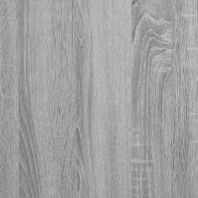 vidaXL Table basse sonoma gris 40x40x45 cm bois d'ingénierie