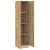 vidaXL Highboard ch&ecirc;ne artisanal 35 x 39 x 168 cm Bois d'ing&eacute;nierie