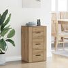 vidaXL Buffet Ch&ecirc;ne artisanal 40 x 33 x 70 cm Bois d'ing&eacute;nierie