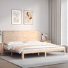 vidaXL Cadre de lit sans matelas 200x200 cm bois massif de pin