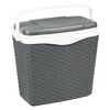 HI Glaci&egrave;re avec poign&eacute;e 24 L plastique anthracite