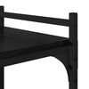vidaXL Biblioth&egrave;que Ch&ecirc;ne noir 76 x 32 x 192 cm Bois d'ing&eacute;nierie