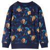 Sweatshirt pour enfants bleu marine 128