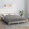 vidaXL Couverture lest&eacute;e avec housse Gris 200x230 cm 9 kg Tissu
