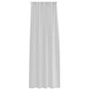 vidaXL Rideau en Voile 2 pcs Gris clair 245 x 140 cm Polyester