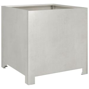 vidaXL Jardini&egrave;re 40x40x40 cm acier inoxydable