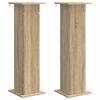 vidaXL Support de Plante 2 pc Ch&ecirc;ne Sonoma 30,5 x 30 x 100,5 cm