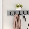 vidaXL Porte-manteau mural Gris b&eacute;ton 100 x 10,5 x 10,5 cm