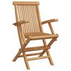 vidaXL Ensemble de salle &agrave; manger pour jardin 3 pcs Marron