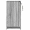 vidaXL Buffet avec LED sonoma gris 42,5x34x85 cm bois d'ing&eacute;nierie