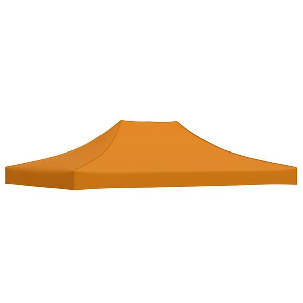 vidaXL Toit de tente de réception 4x3 m Orange 270 g/m²