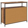 vidaXL Buffet Bois Ancien 100 x 35 x 80 cm Bois d'ing&eacute;nierie