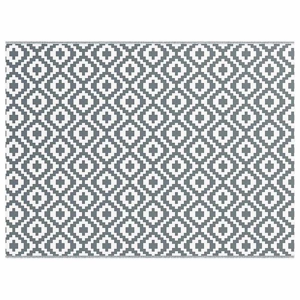 vidaXL Tapis d'ext&eacute;rieur ARAKIL Gris 300 x 400 cm PP