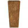 vidaXL Jardini&egrave;res 2 pcs 35x35x75 cm acier r&eacute;sistant aux intemp&eacute;ries