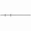 vidaXL Kit de porte d'armoire coulissante 213 cm acier au carbone