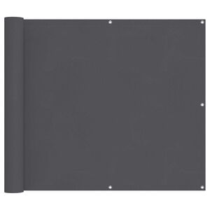 vidaXL &Eacute;cran de balcon 90 x 200 cm Oxford alu enduit de PU