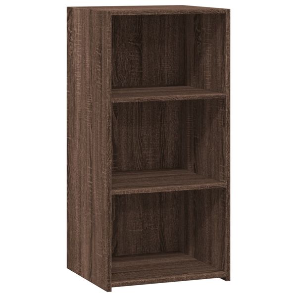 vidaXL Buffet ch&ecirc;ne marron 45x41x93 cm bois d'ing&eacute;nierie