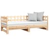 vidaXL Lit coulissant sans matelas 2x(80x200) cm Bois de pin massif