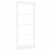 vidaXL Porte int&eacute;rieure ORKDAL Blanc Pr&eacute;mont&eacute; 93 x 202 cm