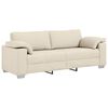 vidaXL Canap&eacute; 2 pcs Taupe 219 x 80 x 82 cm tissu