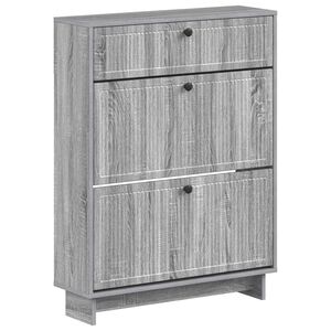 vidaXL Cabinet &agrave; chaussures EDE 78 x 24 x 103 cm Bois d'ing&eacute;nierie