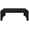 vidaXL Table basse Ch&ecirc;ne noir 100 x 100 x 35 cm Bois d'ing&eacute;nierie