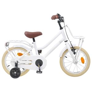 vidaXL V&eacute;lo pour Enfants 12 Pouces pour les enfants de 2 &agrave; 4 ans Blanc