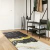 vidaXL Tapis lavable multicolore 80x300 cm antid&eacute;rapant