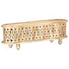 vidaXL Meuble TV 120x30x40 cm Bois massif de manguier