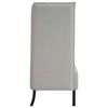 vidaXL Canap&eacute; &agrave; Haut Dossier 101cm Gris nuage tissu