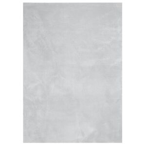 vidaXL Tapis HUARTE &agrave; poils courts doux et lavable gris 200x280 cm