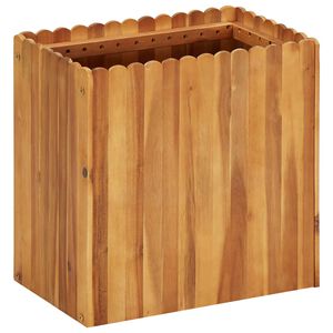 vidaXL Lit sur&eacute;lev&eacute; de jardin 50x30x50 cm Bois massif d'acacia