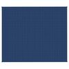 vidaXL Couverture lest&eacute;e Bleu 220x260 cm 11 kg Tissu