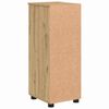 vidaXL Cabinet de salle de bain Ch&ecirc;ne artisanal 30 x 35 x 80 cm