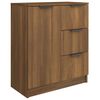 vidaXL Buffet ch&ecirc;ne marron 60x30x70 cm Bois d'ing&eacute;nierie