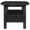 vidaXL Table basse Caf&eacute; noir clair 90x50x40 cm Bois massif d'acajou