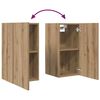 vidaXL Ensemble meuble TV 6 pcs ch&ecirc;ne artisanal 100 x 30 x 30 cm