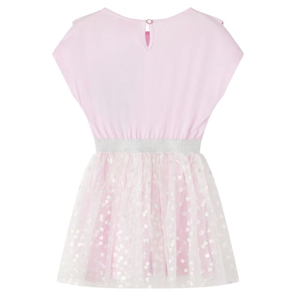 Robe pour filles volants rose clair 116