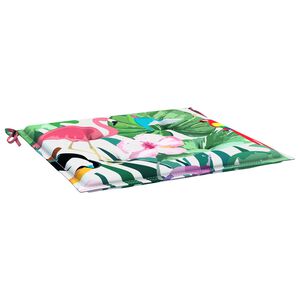 vidaXL Coussins de chaise 6 pc Tissu Oxford Multicolore 50 x 50 x 3 cm